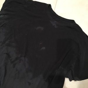 Tagless L/XL cotton gym t-shirt